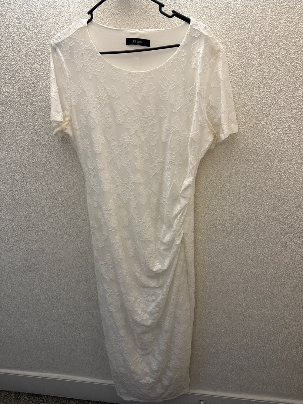 White Lace Bodycon Dress